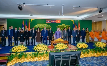 Khai mạc Hội nghị Lãnh đạo Phật giáo ba nước Việt Nam – Lào – Campuchia lần thứ III