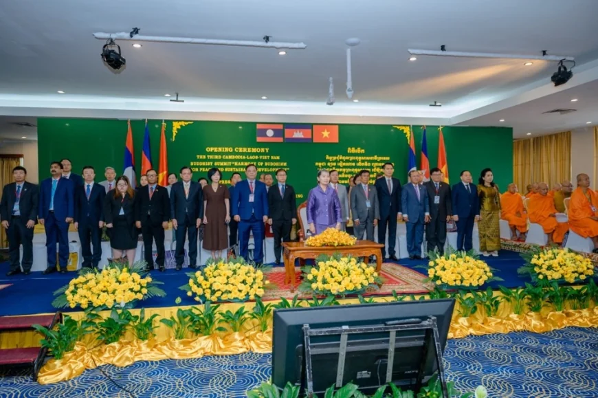 Khai mạc Hội nghị Lãnh đạo Phật giáo ba nước Việt Nam – Lào – Campuchia lần thứ III